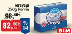 PERVİN TEREYAĞI 250 G fiyat ve kampanya bilgisi